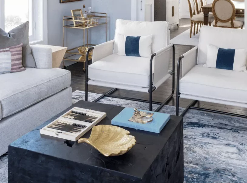 30 Stunning Coffee Table Styling Ideas That Transform Your Living Space 20 Add Entertainment