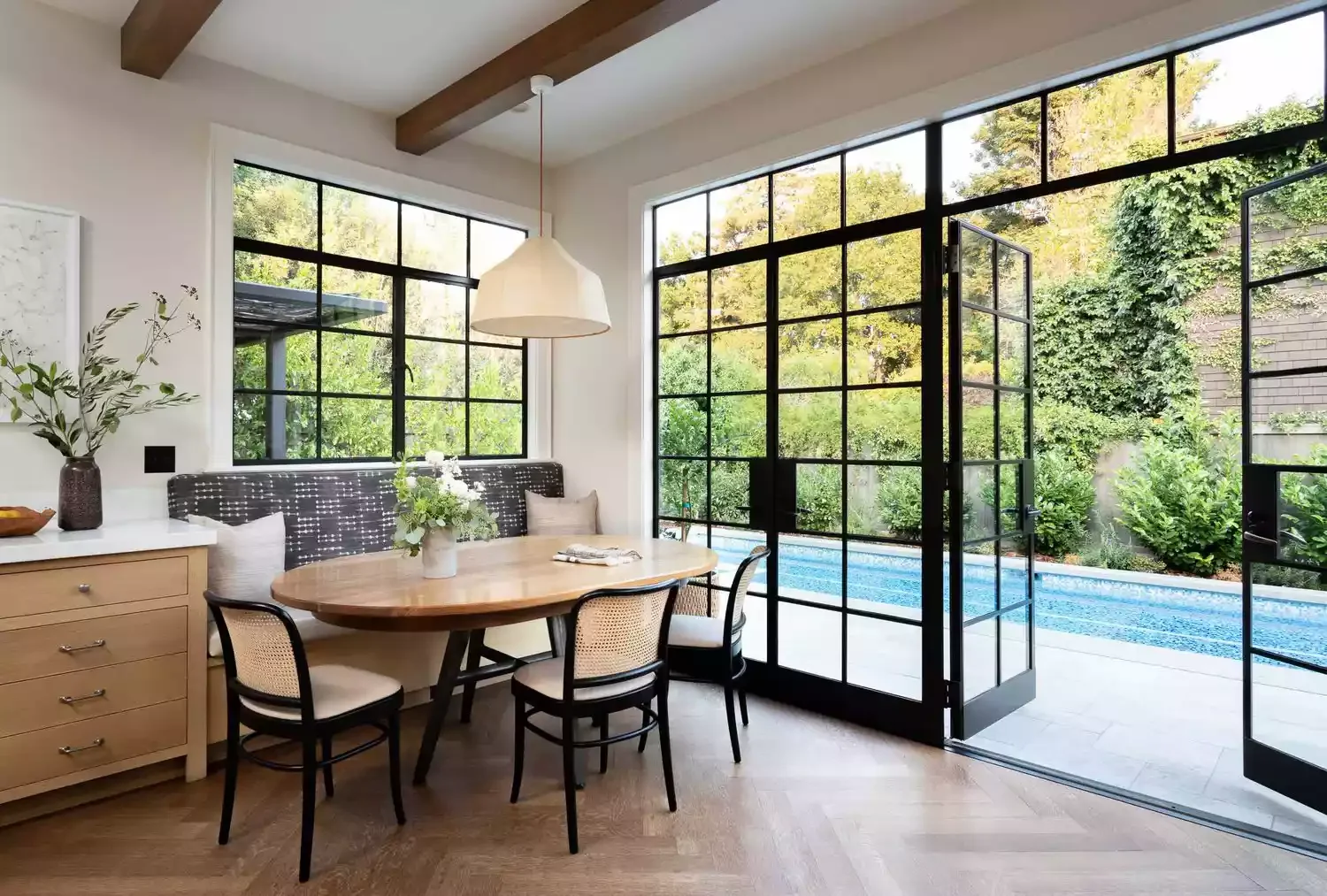 37 Creative Banquette Seating Ideas to Transform Your Home into a Cozy Cafe 12 Add Extra Seating