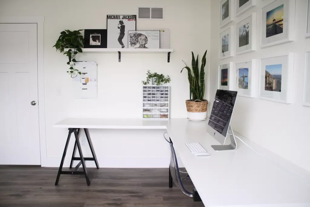28 Brilliant Ways to Transform Your Workspace Into an Organized Haven Add Extra Surface Space