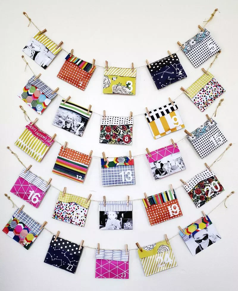50 Stunning DIY Advent Calendar Ideas That Look Designer-Made 38 Add Favorite Photos