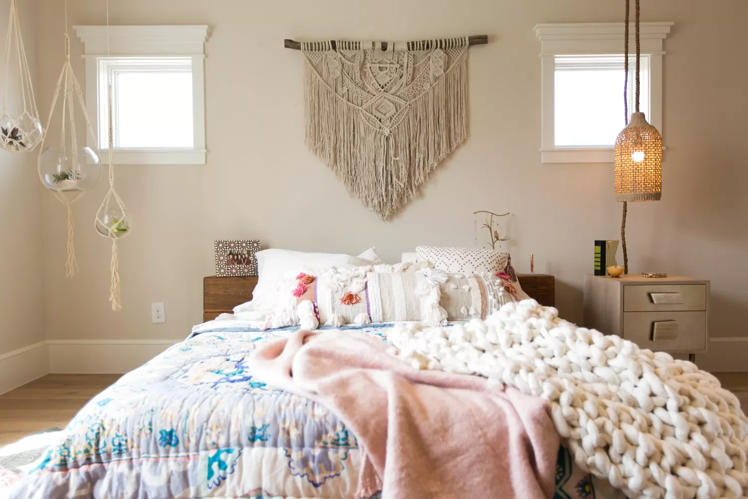 52 Creative and Stylish Teen Bedroom Design Ideas 7 Add Freespirited Boho Style