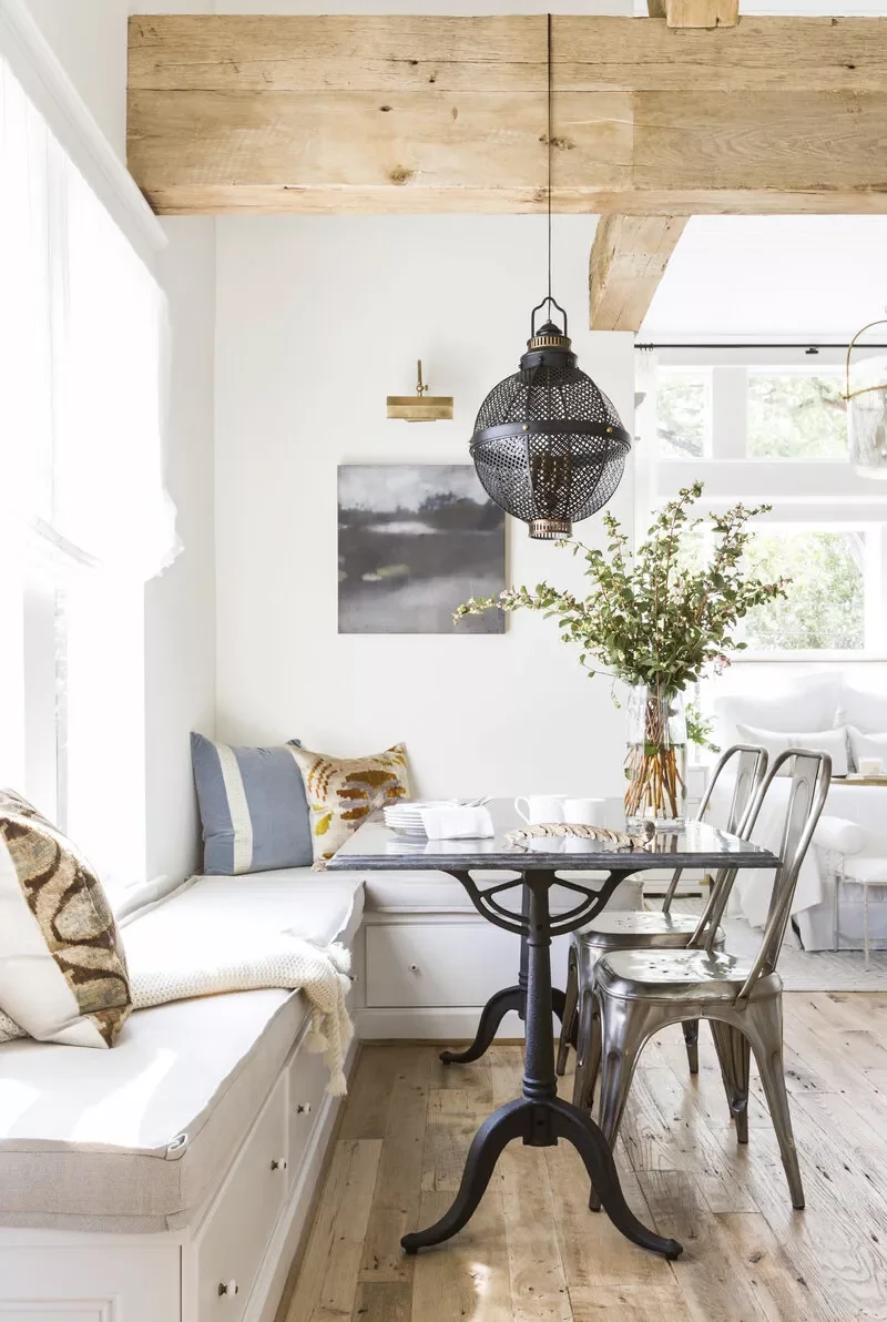 37 Creative Banquette Seating Ideas to Transform Your Home into a Cozy Cafe 37 Add French Country Style