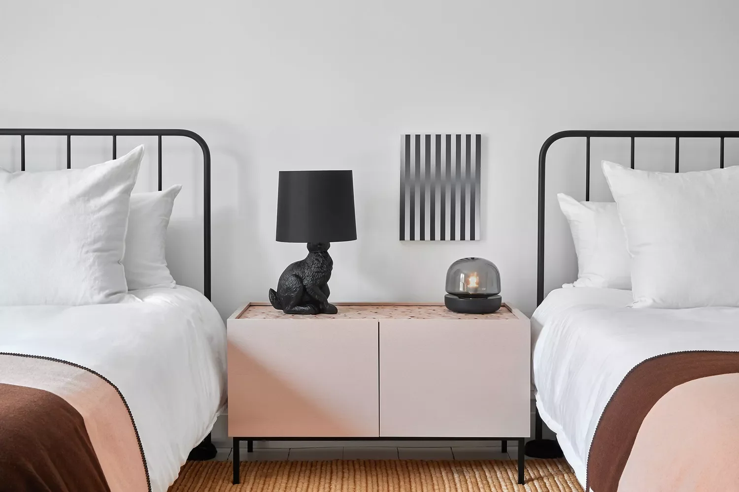 22 Smart Ways to Fit Two Beds in Your Small Bedroom 2 Add Hidden Storage