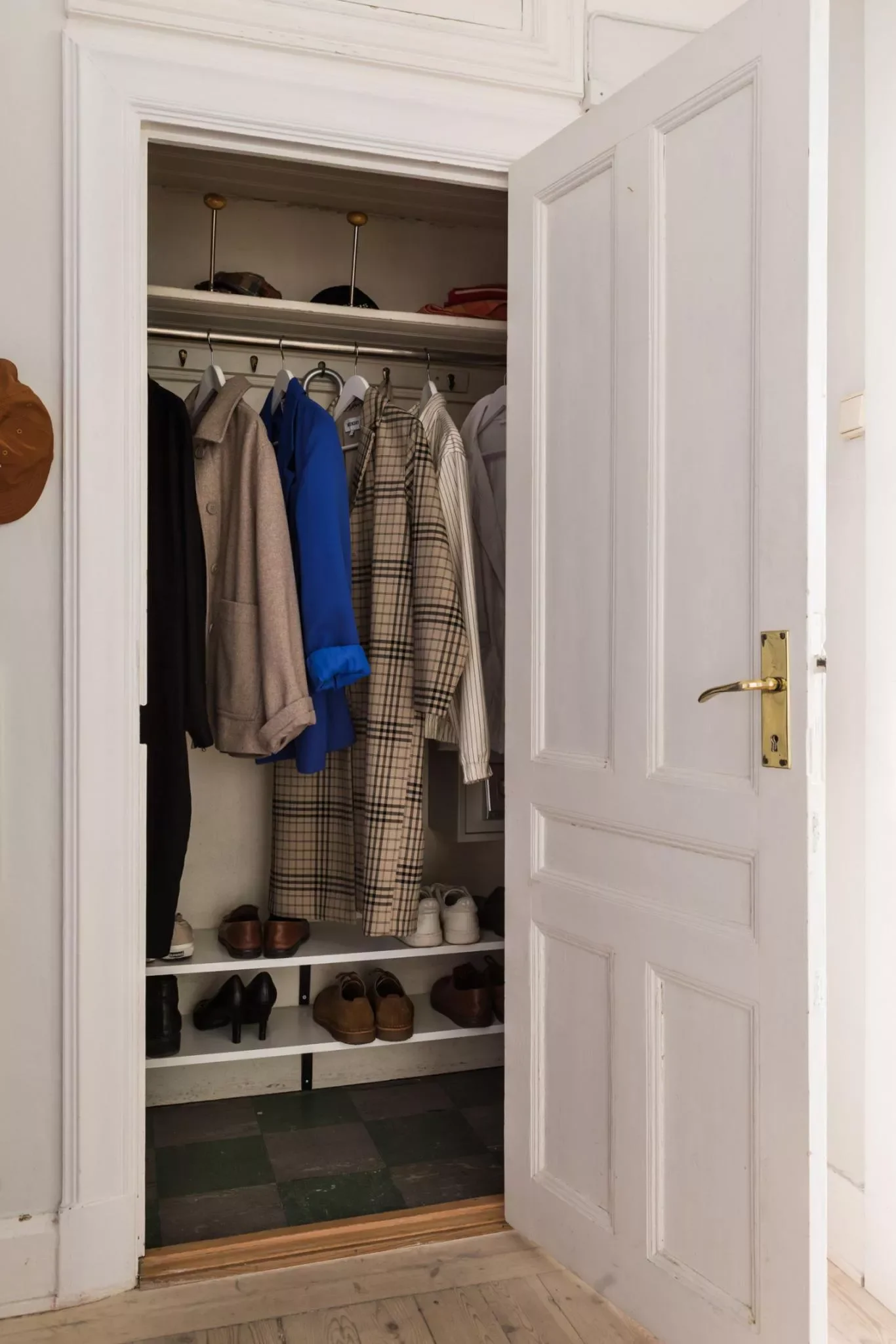 47 Smart Closet Solutions That Will Transform Your Storage Space Add Hooks for Bags