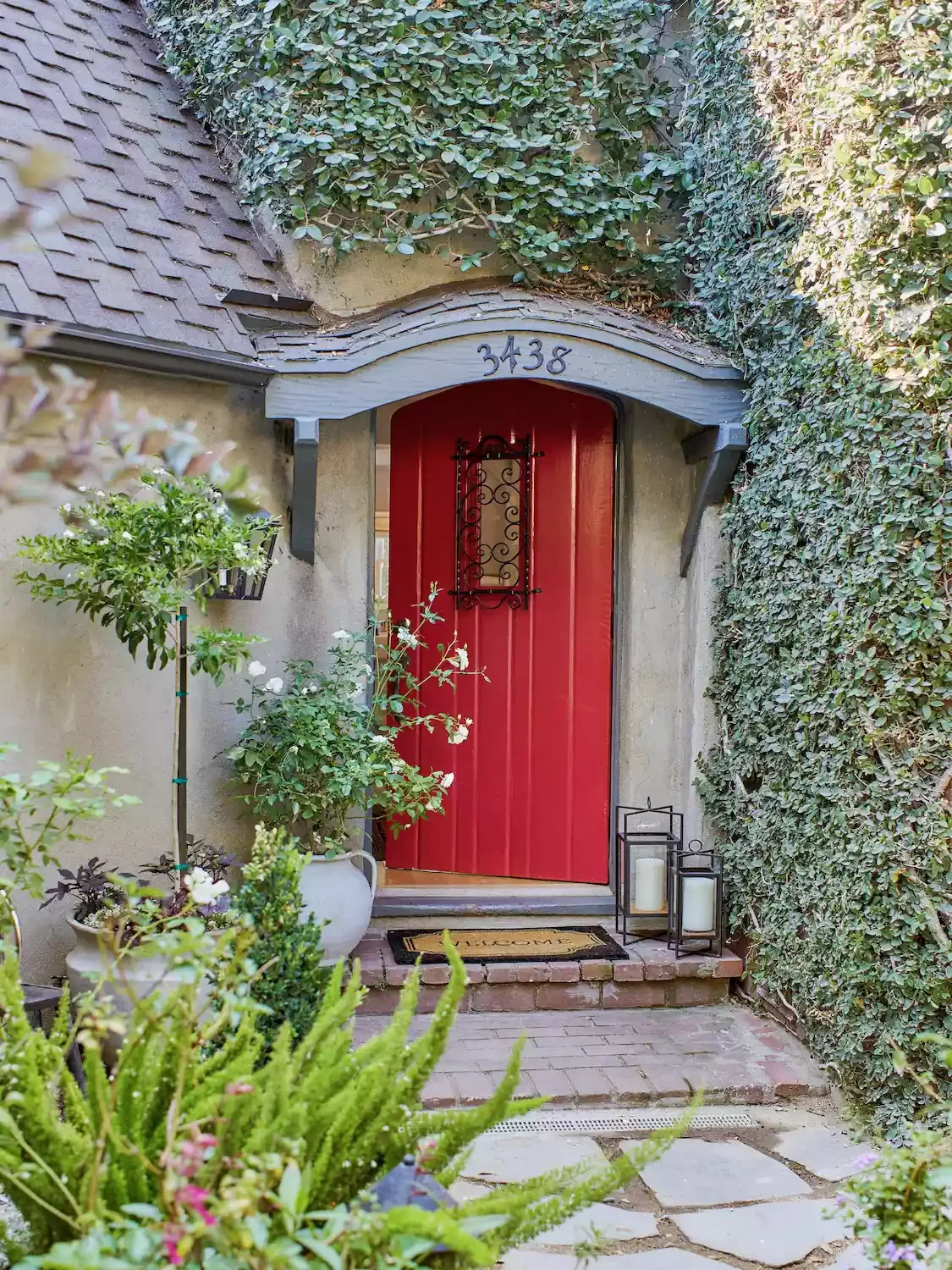 39 Stunning Front Door Decor Ideas to Welcome Every Season Add Hurricane Lanterns