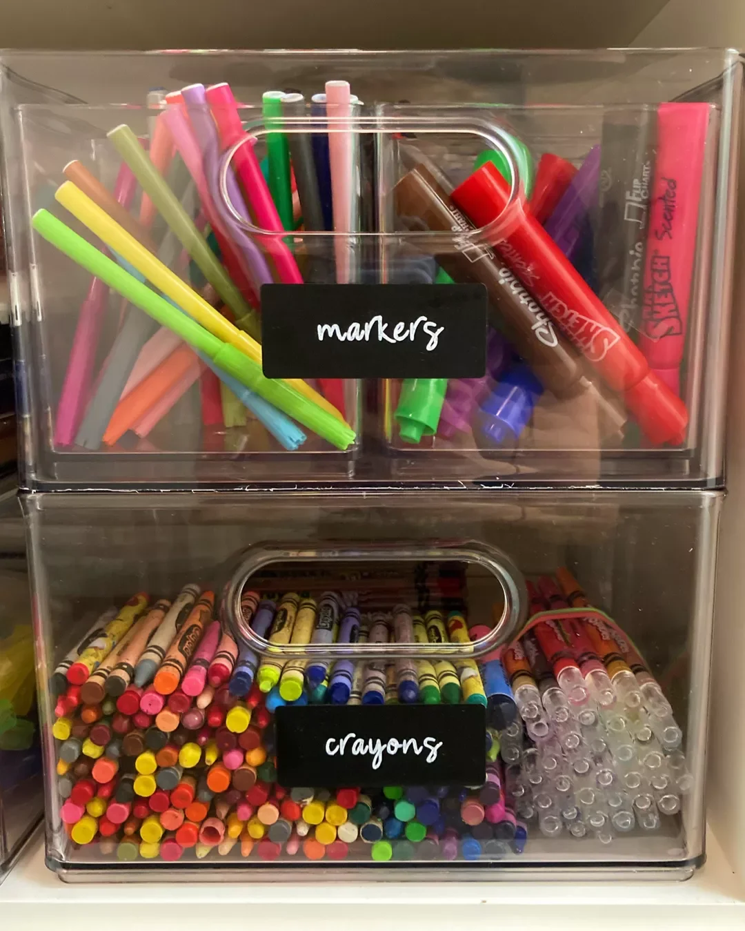 25 Brilliant Small Craft Room Ideas That Will Spark Your Creative Fire Add Labels