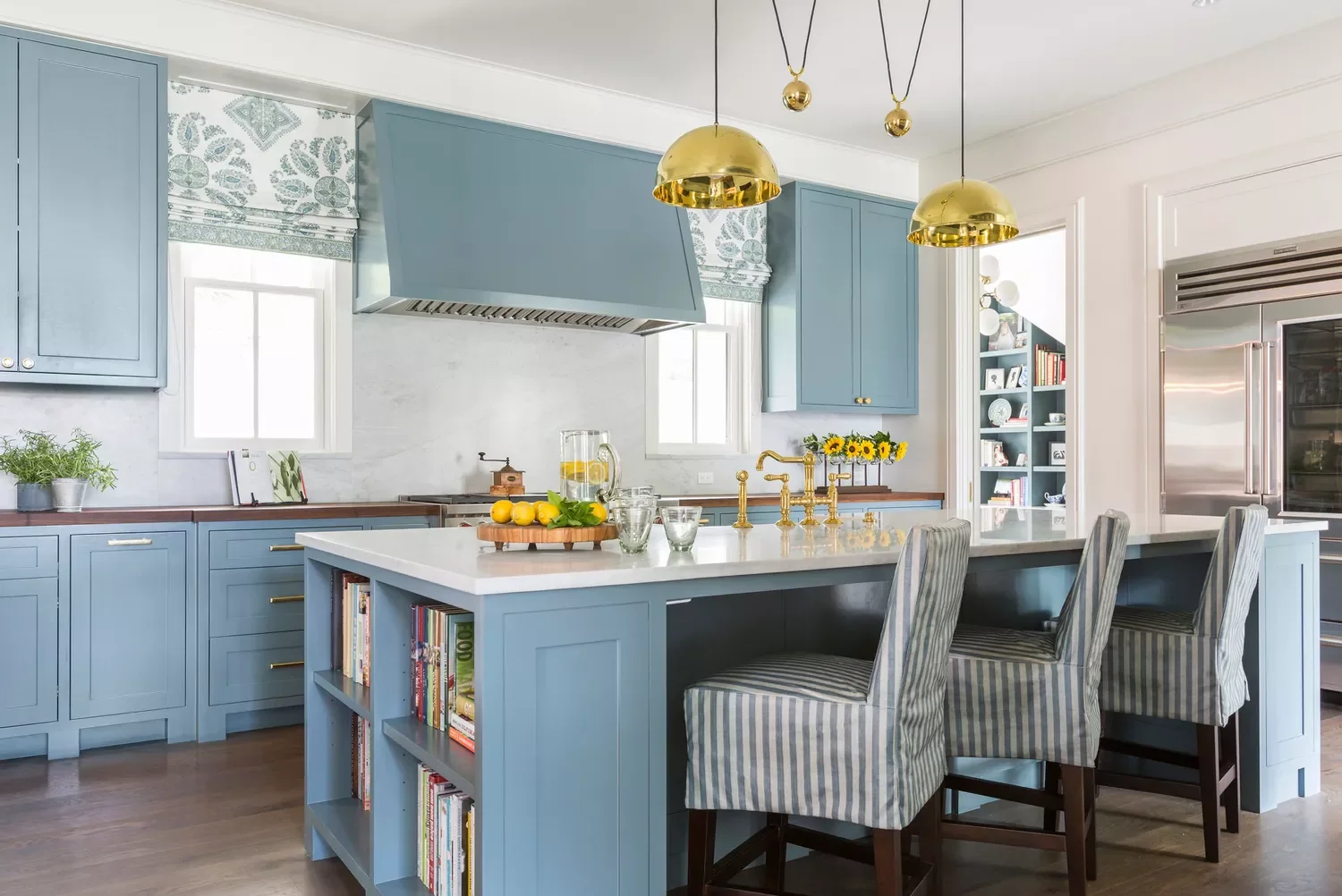 38 Stunning Kitchen Island Back Panel Ideas That Will Transform Your Space 5 Add Larger Chairs