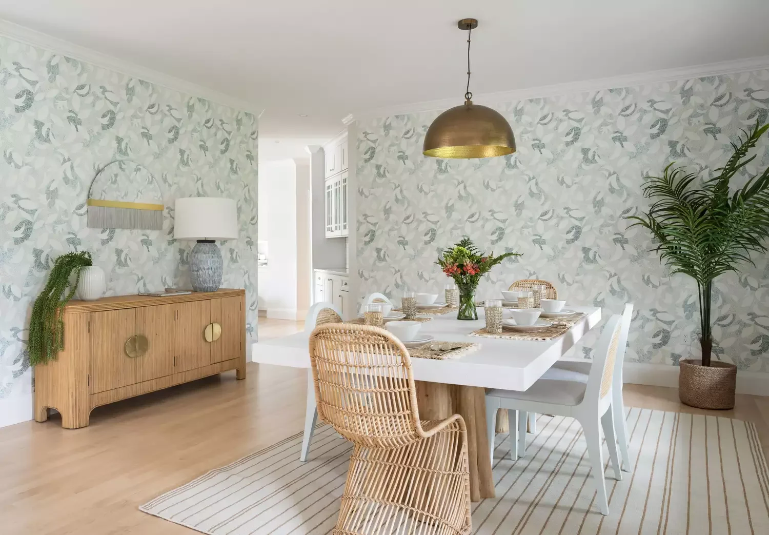 30 Beautiful Ways to Style Your Sideboard in Every Room Add Lighting