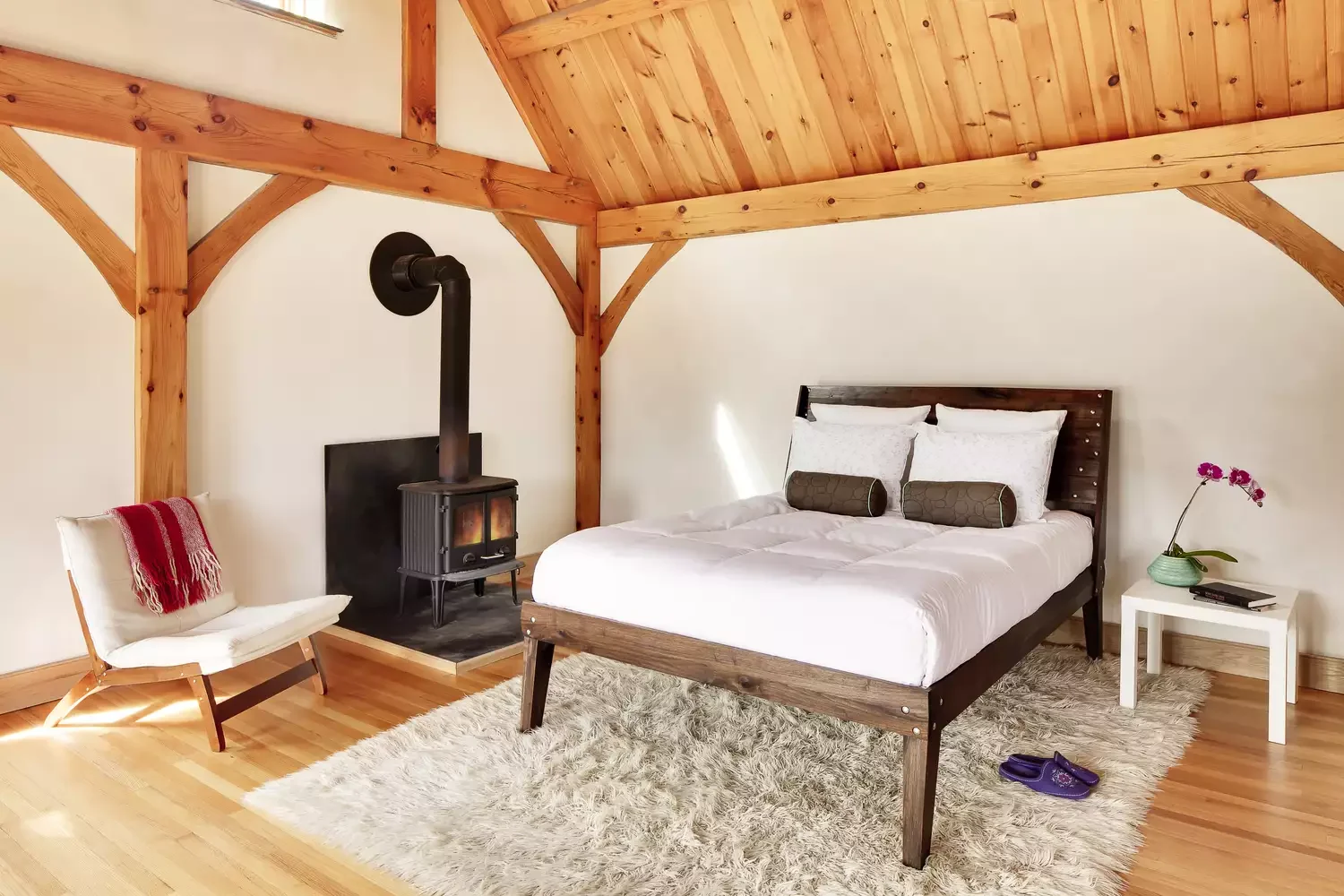 55 Stunning Bedroom Fireplace Ideas That Will Transform Your Sleep Sanctuary 45 Add Modern Rustic Vibes