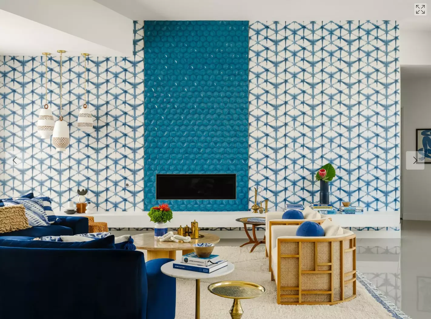 47 Beautiful Blue Room Inspirations to Transform Your Home 21 Add Moroccan Blue Tile