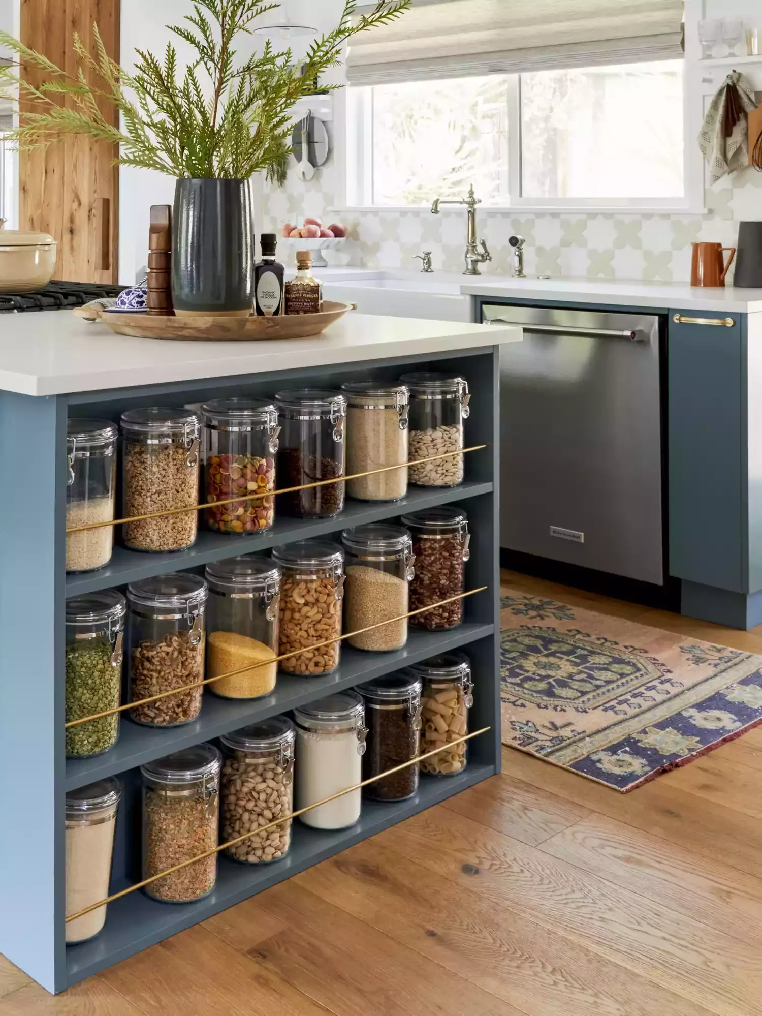 50 Brilliant Small Kitchen Storage Solutions That Will Transform Your Space Add Narrow Shelves to the End of Cabinetry