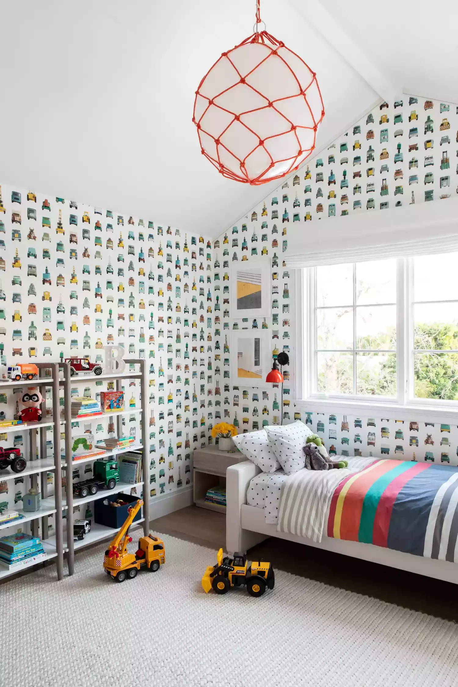 52 Amazing Boys' Bedroom Ideas That Will Make Parents Smile Too 43 Add Open Toy Storage