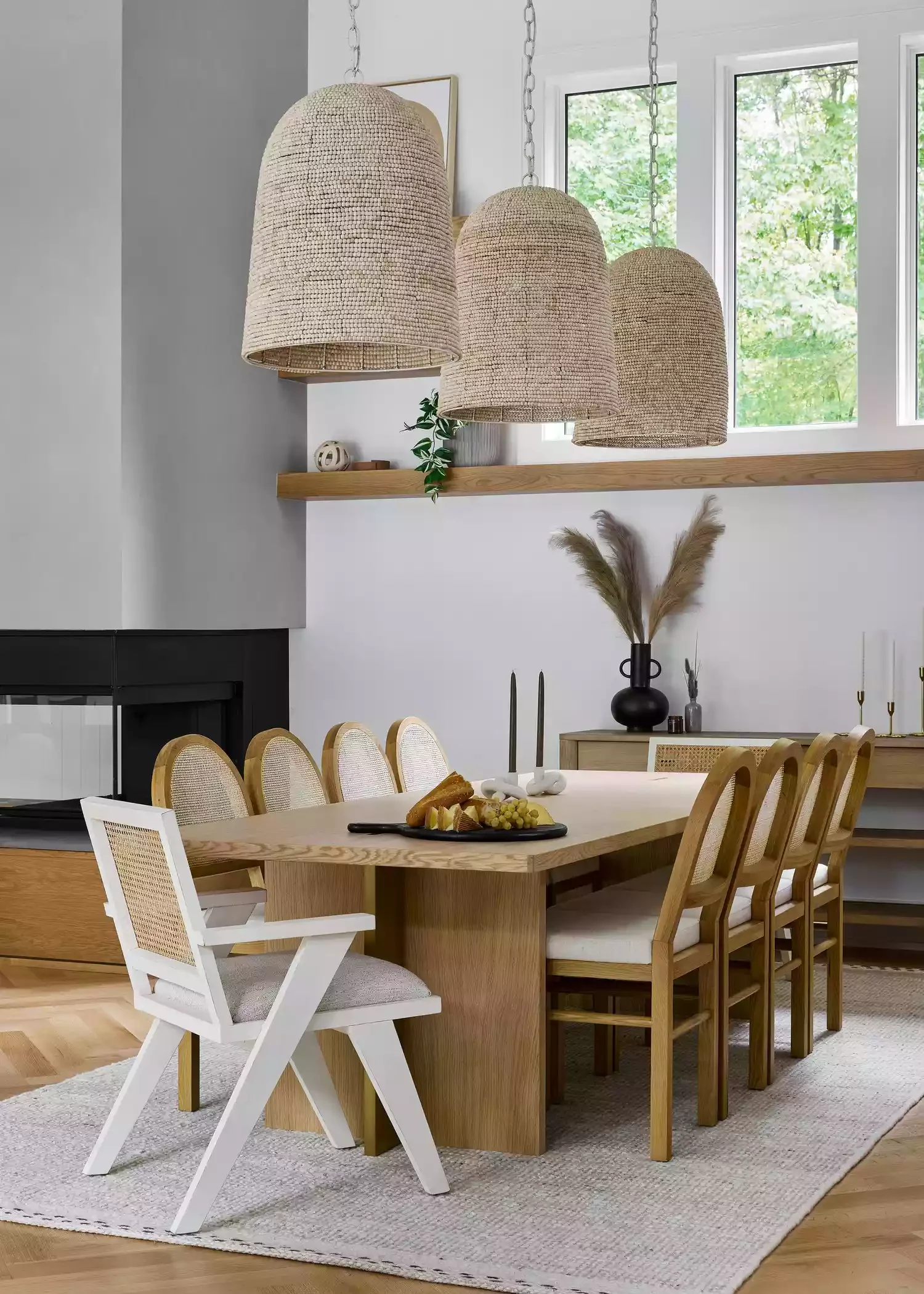 30 Beautiful Ways to Style Your Sideboard in Every Room Add Oversized Florals