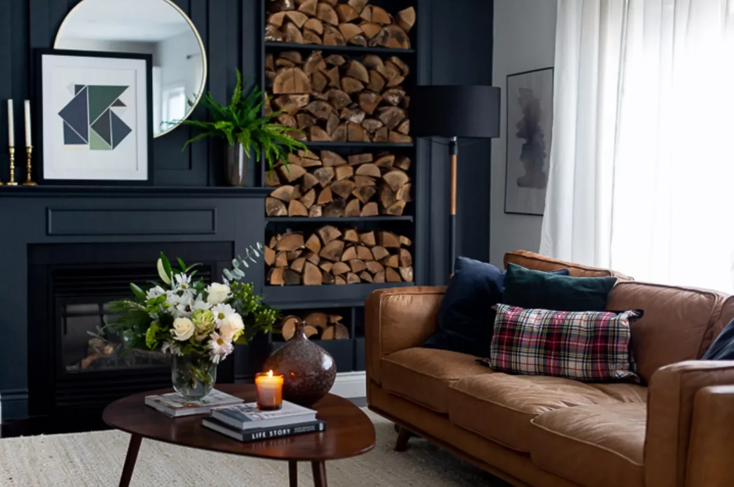 42 Cozy Winter Decorating Ideas That'll Keep Your Home Warm Until Spring 17 Add Plaid