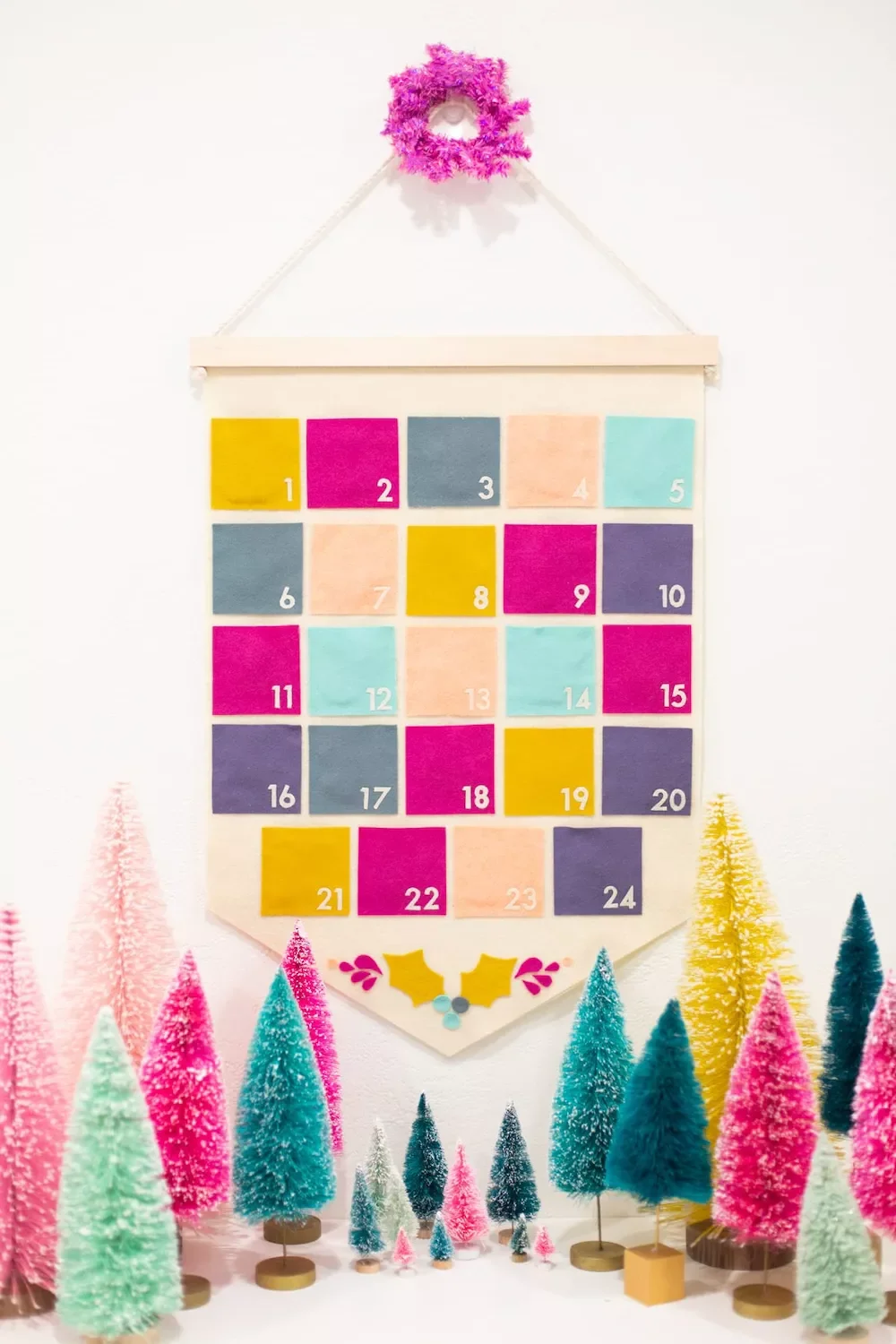 50 Stunning DIY Advent Calendar Ideas That Look Designer-Made 20 Add Pockets