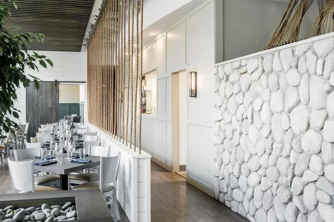 21 Creative Half Wall Ideas to Transform Your Home's Style 18 Add Rustic Detailing