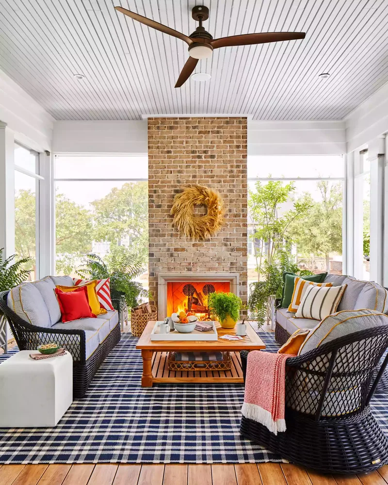 48 Fall Mantel Decorating Ideas For Seasonal Style 1 Add Rustic Wreaths