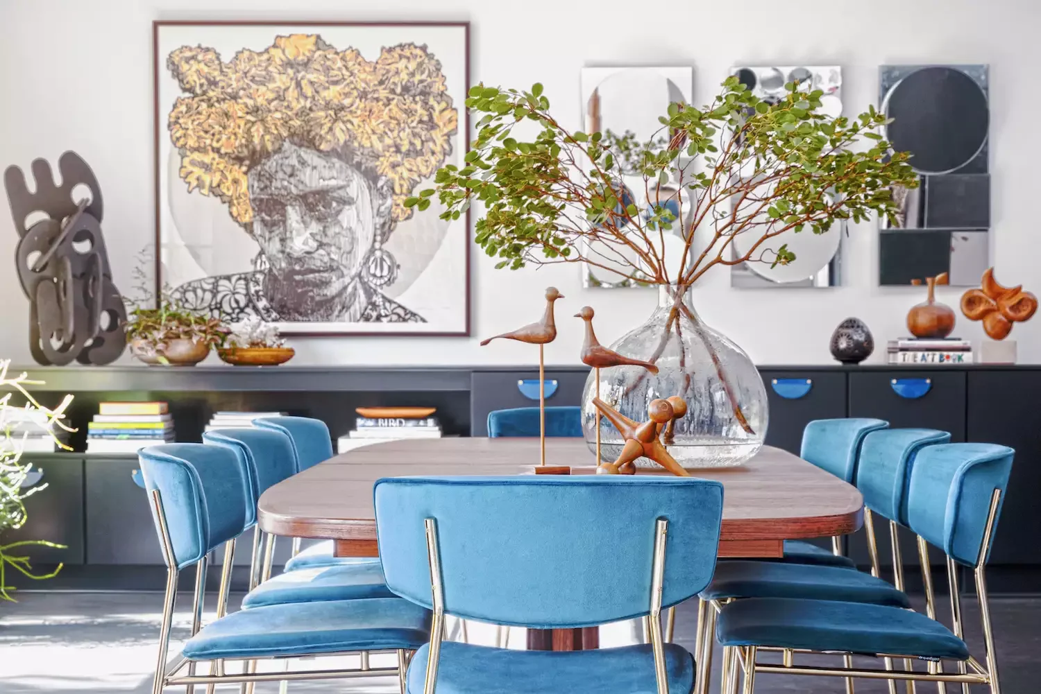 98 Stunning Dining Room Ideas to Transform Your Entertainment Space Add Sculptural Elements