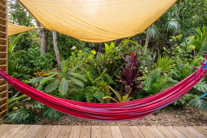 29 Stunning Backyard Hammock Ideas to Create Your Perfect Relaxation Retreat 14 Add Shade