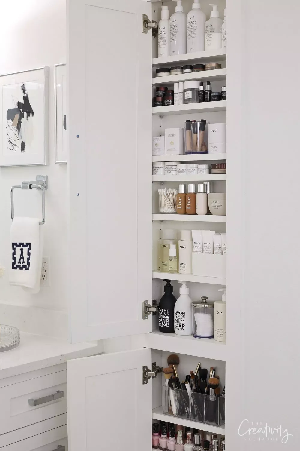43 Smart Bathroom Storage Solutions That Maximize Every Inch Add Shallow Storage