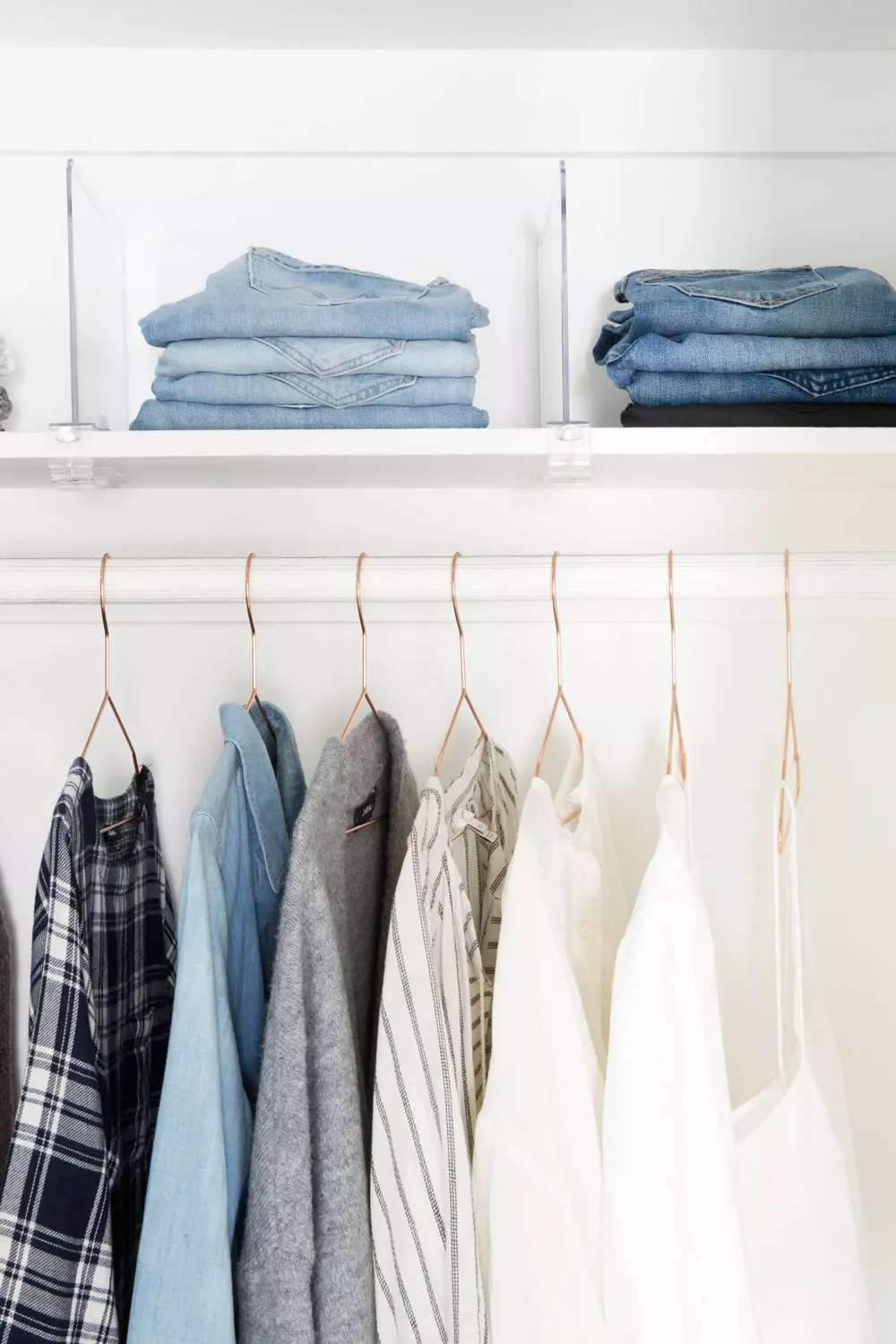 36 Brilliant Closet Organization Ideas to Transform Your Space Add Shelf Dividers