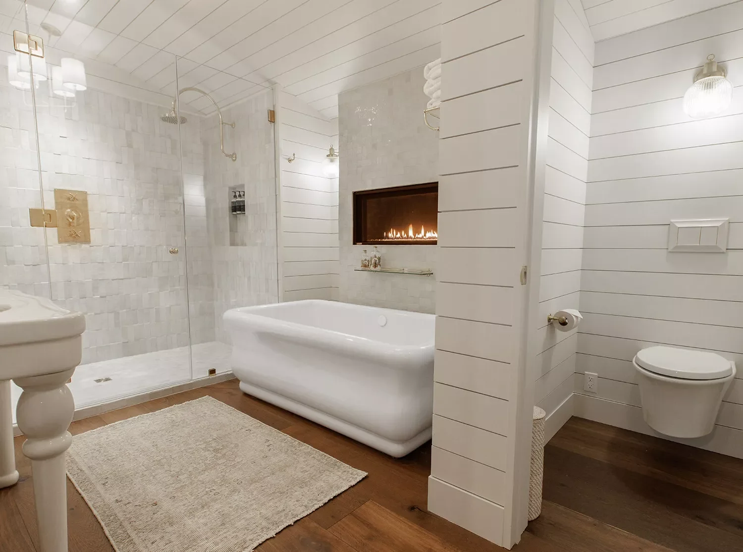 30 Rustic Bathroom Ideas That'll Give You Serious Country Cottage Vibes 1 Add Shiplap Walls