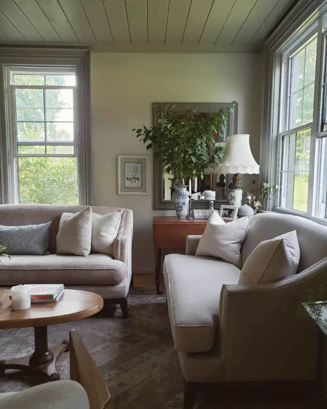 40 Cozy Country Living Room Ideas That Create Instant Warmth 11 Add Shiplap to the Ceiling