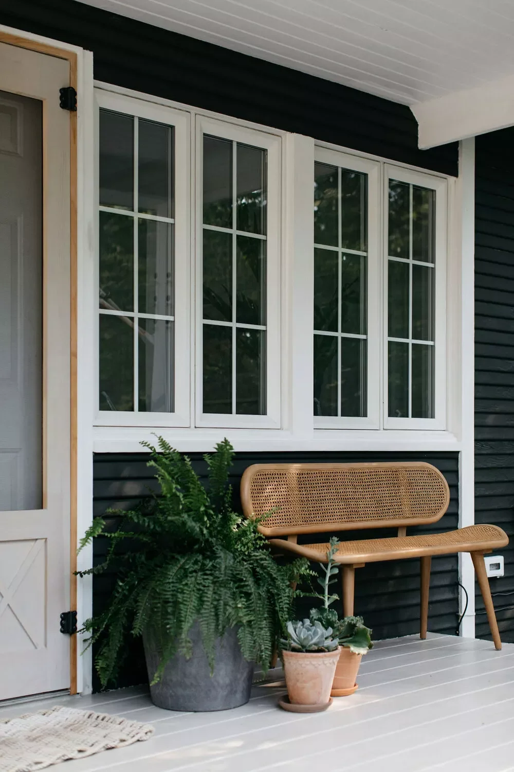 25 Budget-Friendly Porch Ceiling Ideas That'll Transform Your Outdoor Space 25 Add Some Contrast