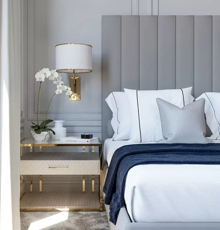 40 Modern Bedroom Ideas That Will Wake Up Your Space 21 Add Some Glamour