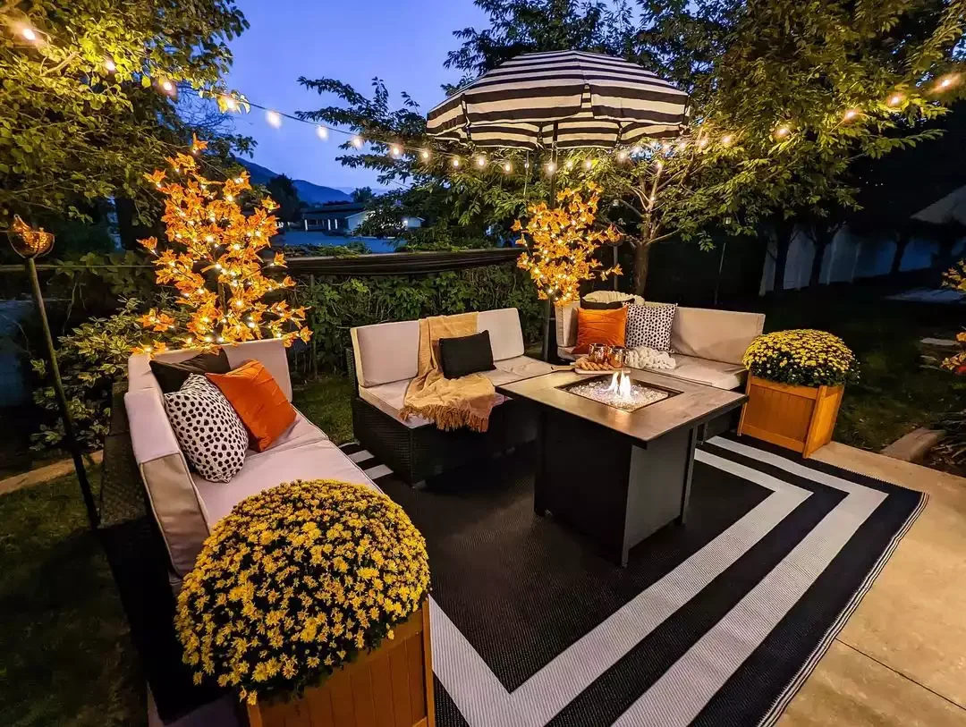 37 Budget Backyard Ideas That Create a Stunning Retreat Add Throw Pillows and Blankets