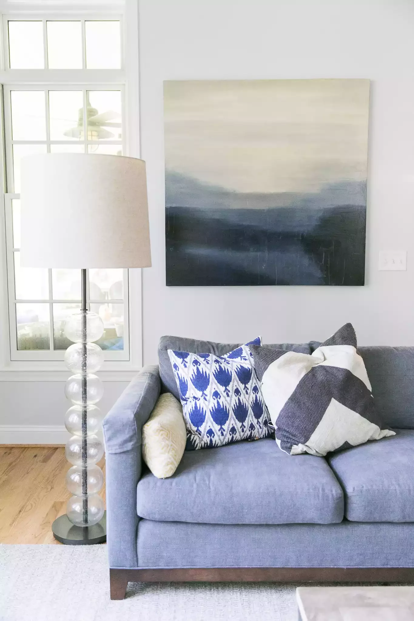 30 Stunning Blue Sofa Living Room Ideas That Will Transform Your Space 2 Add Throw Pillows