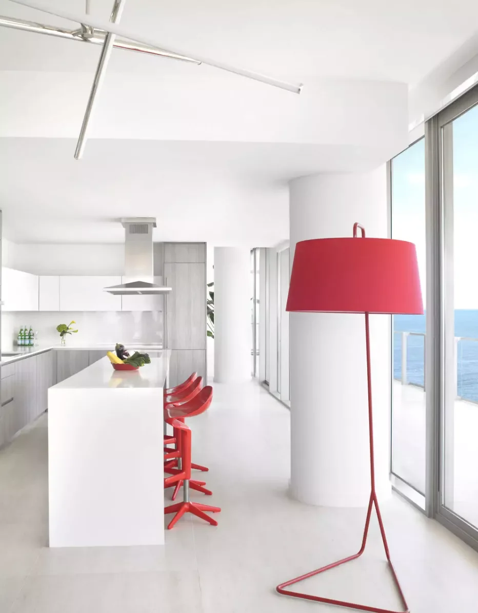 39 Fresh Modern Kitchen Ideas That Will Transform Your Space 2 Add Unexpected Red Accents