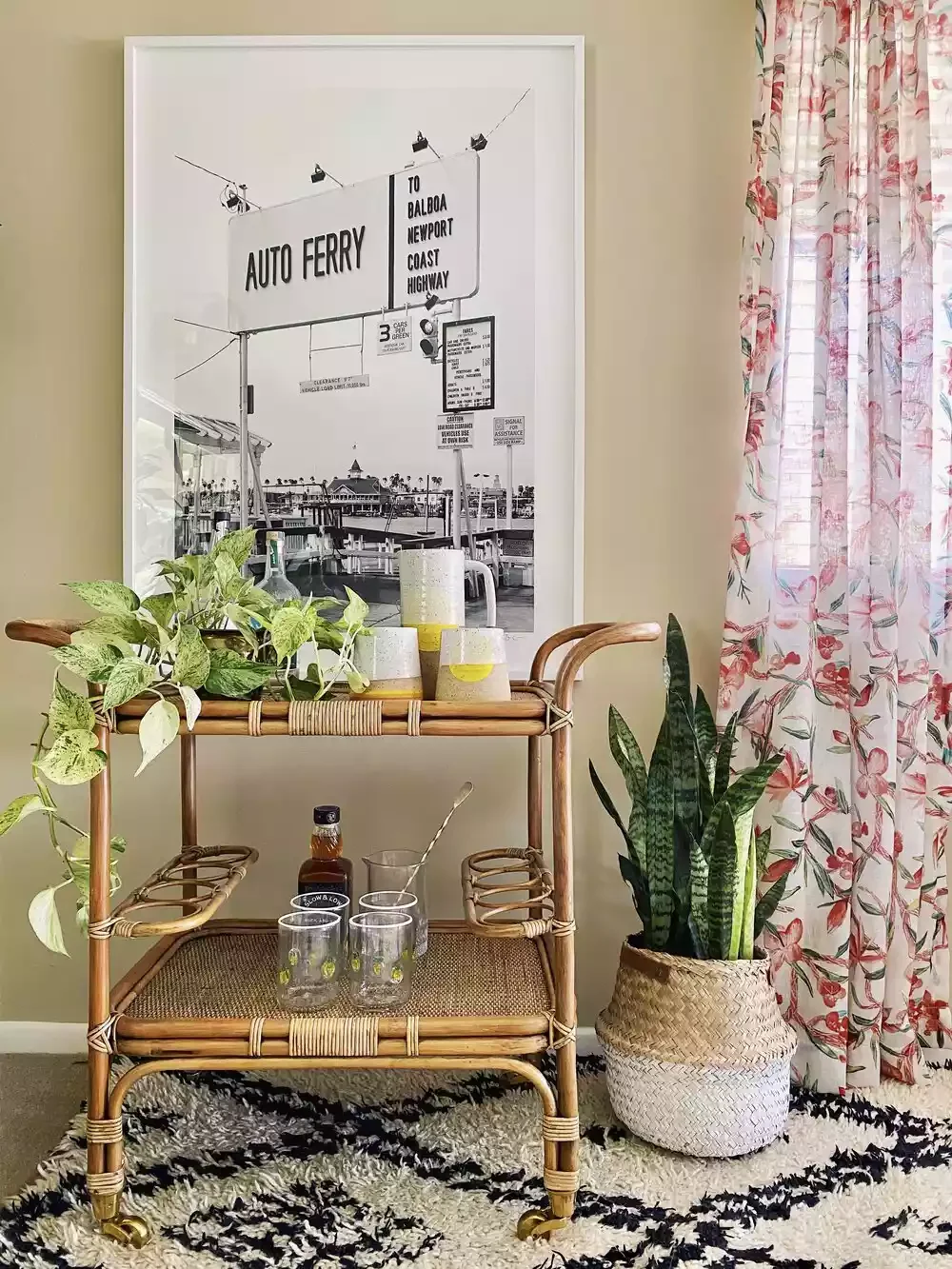 33 Stylish Bar Cart Ideas That'll Transform Your Home Entertainment Game 3 Add Vintage Styling