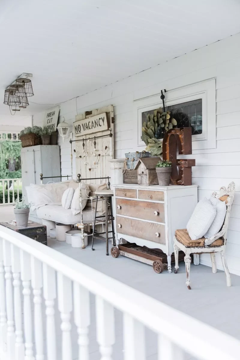 35 Stunning Front Porch Ideas That'll Transform Your Outdoor Welcome Add Vintage Touches