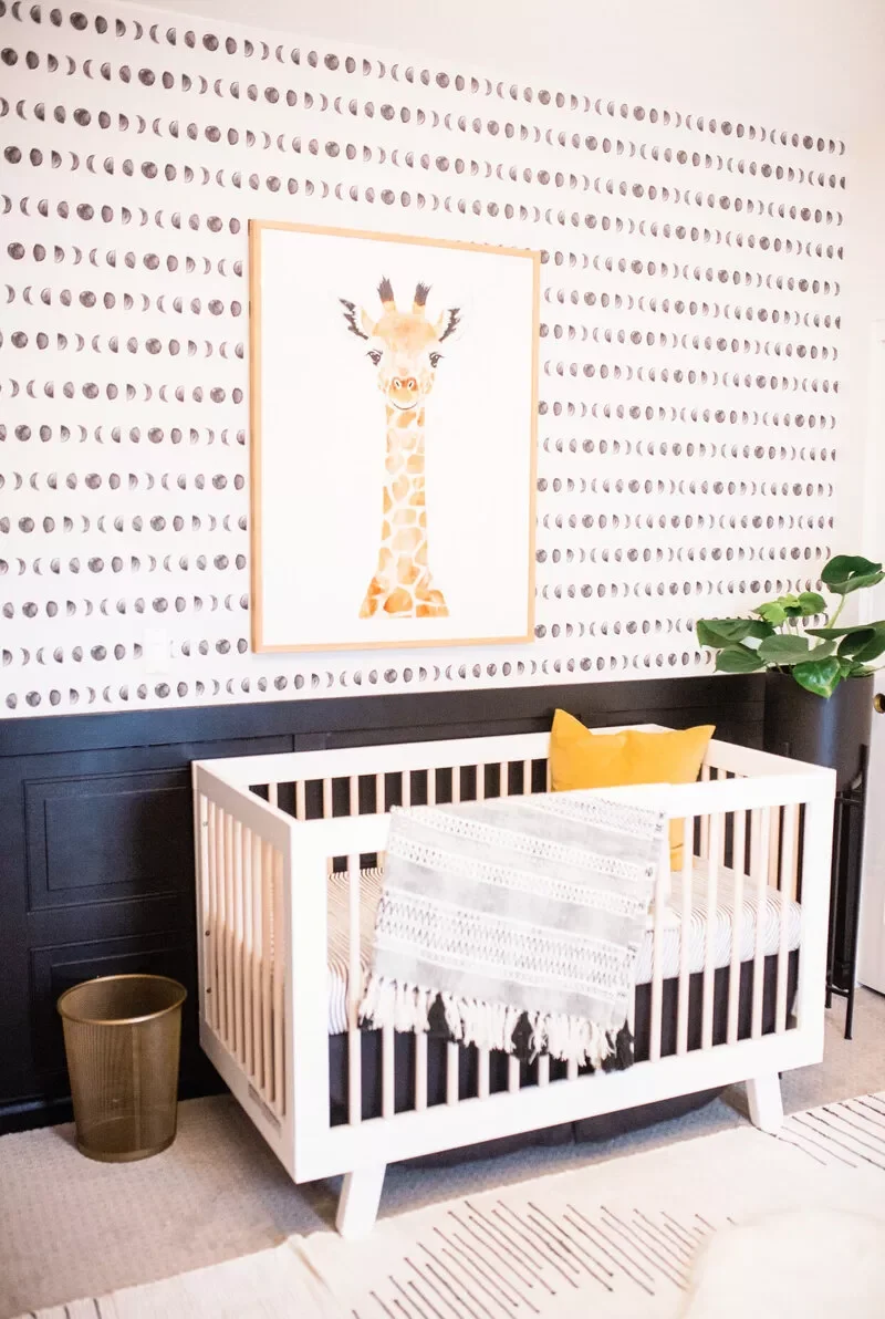 46 Nursery Design Ideas to Create Your Dream Baby Room 39 Add Wainscoting