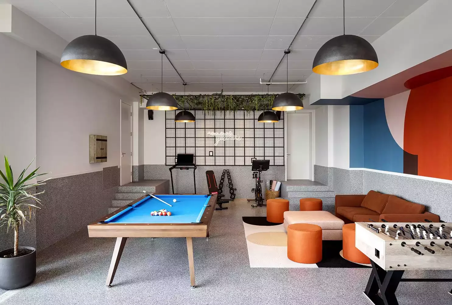 49 Stylish Game Room Ideas That Blend Fun with Design Add Wall Graphics
