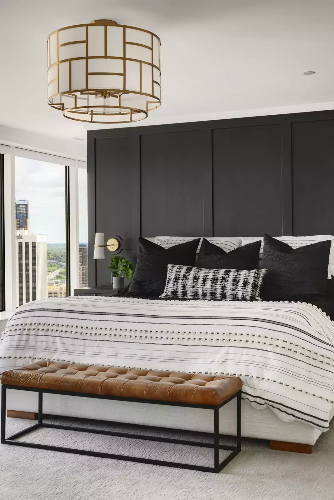 25 Bedroom Accent Wall Ideas That Completely Transform Add Wall-Mounted Sconces