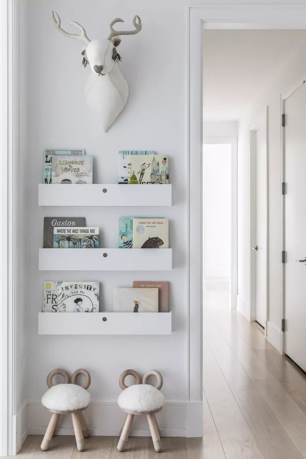 46 Nursery Design Ideas to Create Your Dream Baby Room 41 Add Wall-Mounted Storage