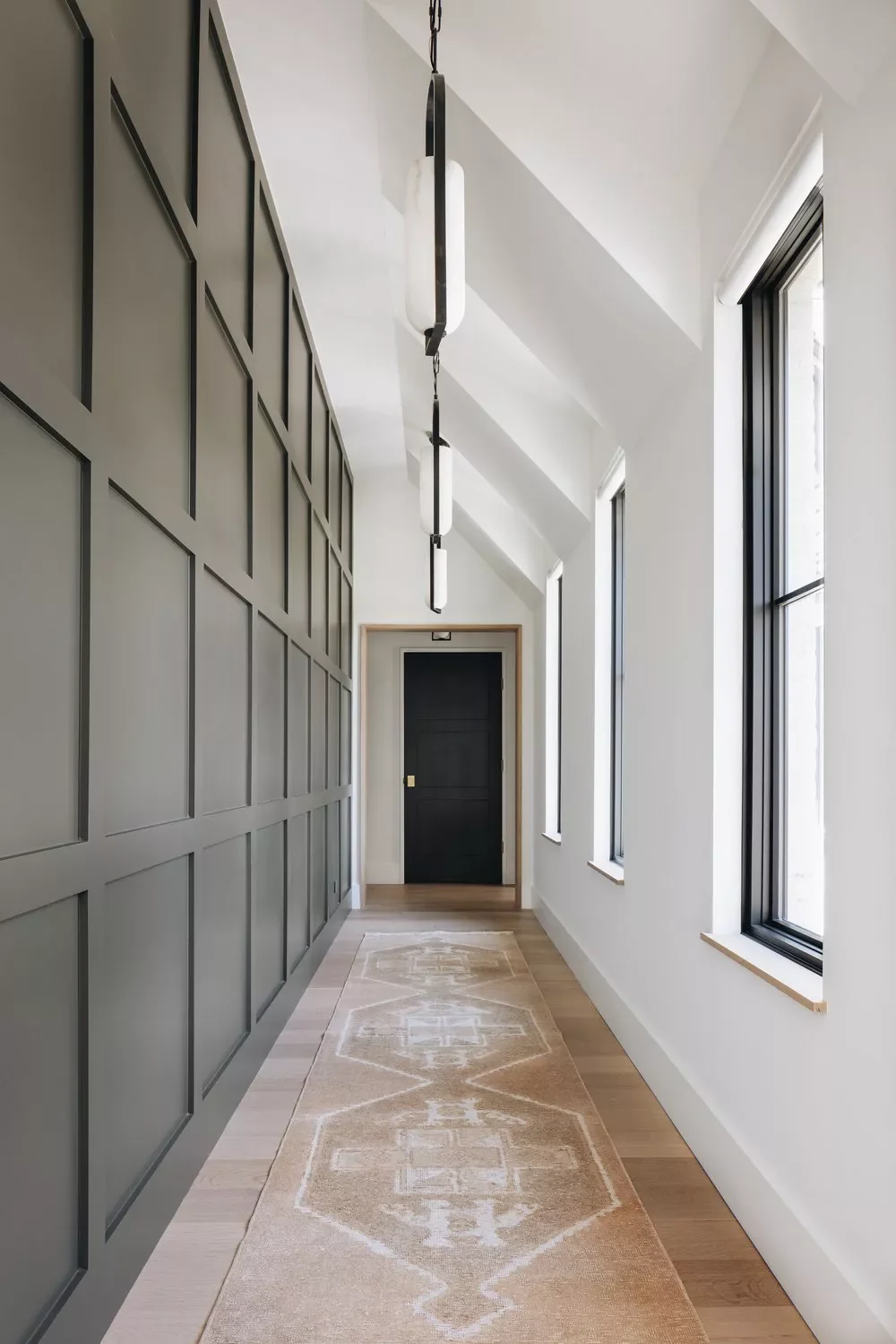 30 Smart Ways to Transform Your Narrow Hallway Into a Stylish Space 27 Add Wall Paneling