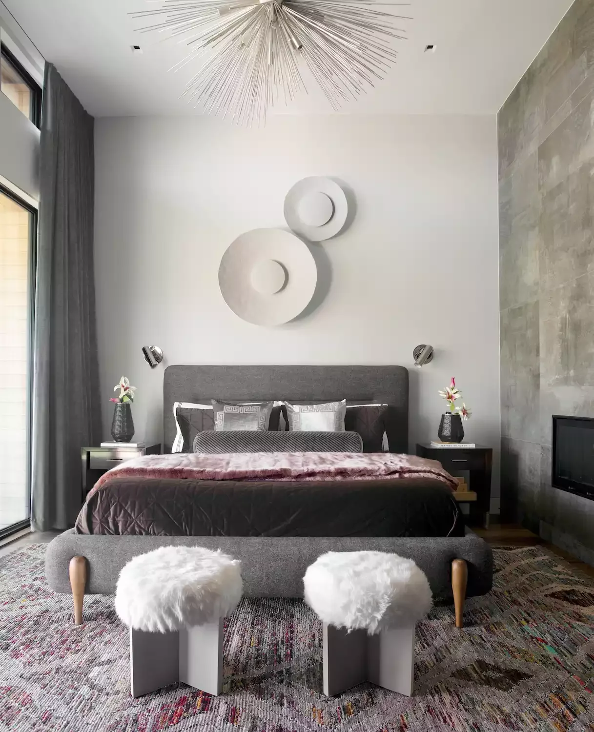 55 Stunning Bedroom Fireplace Ideas That Will Transform Your Sleep Sanctuary 4 Add Wall Texture