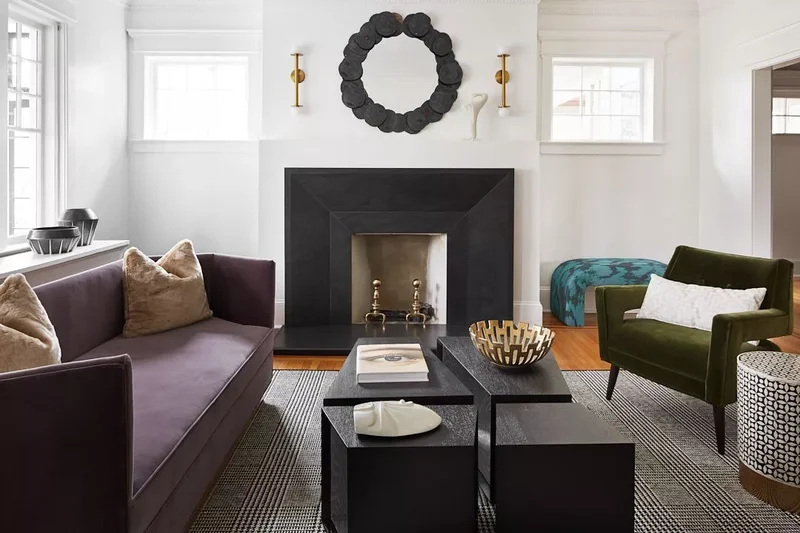 50 Beautiful Fireplace Ideas for Cozy, Elegant Spaces 23 Add Width to a Square Firebox