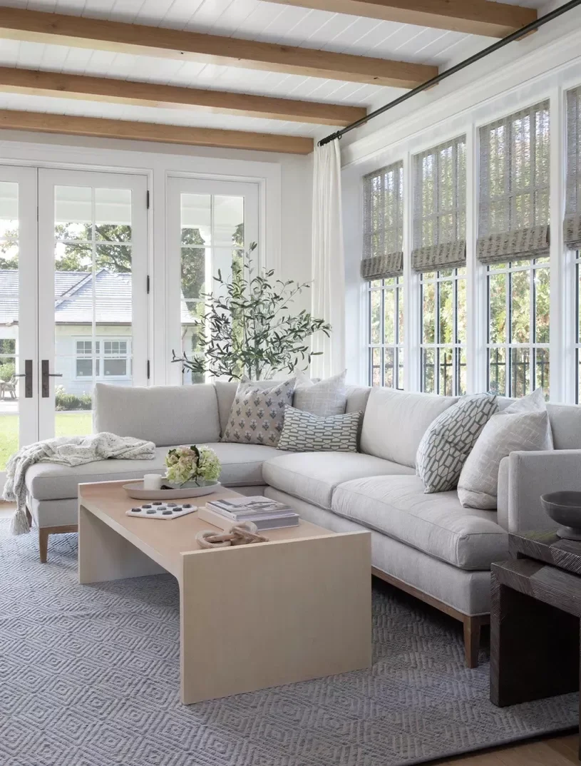 50 Stunning Sunroom Ideas That Transform Your Home Into a Light-Filled Paradise 9 Add Window Treatments