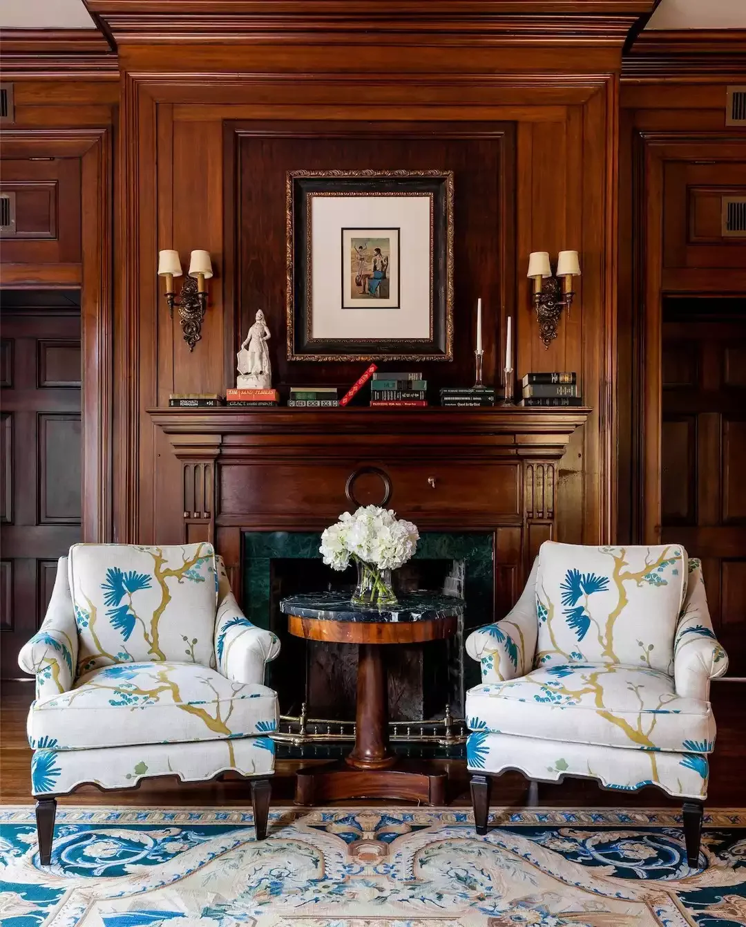 34 Classic Living Room Ideas That Never Go Out of Style Add Wood Panelling