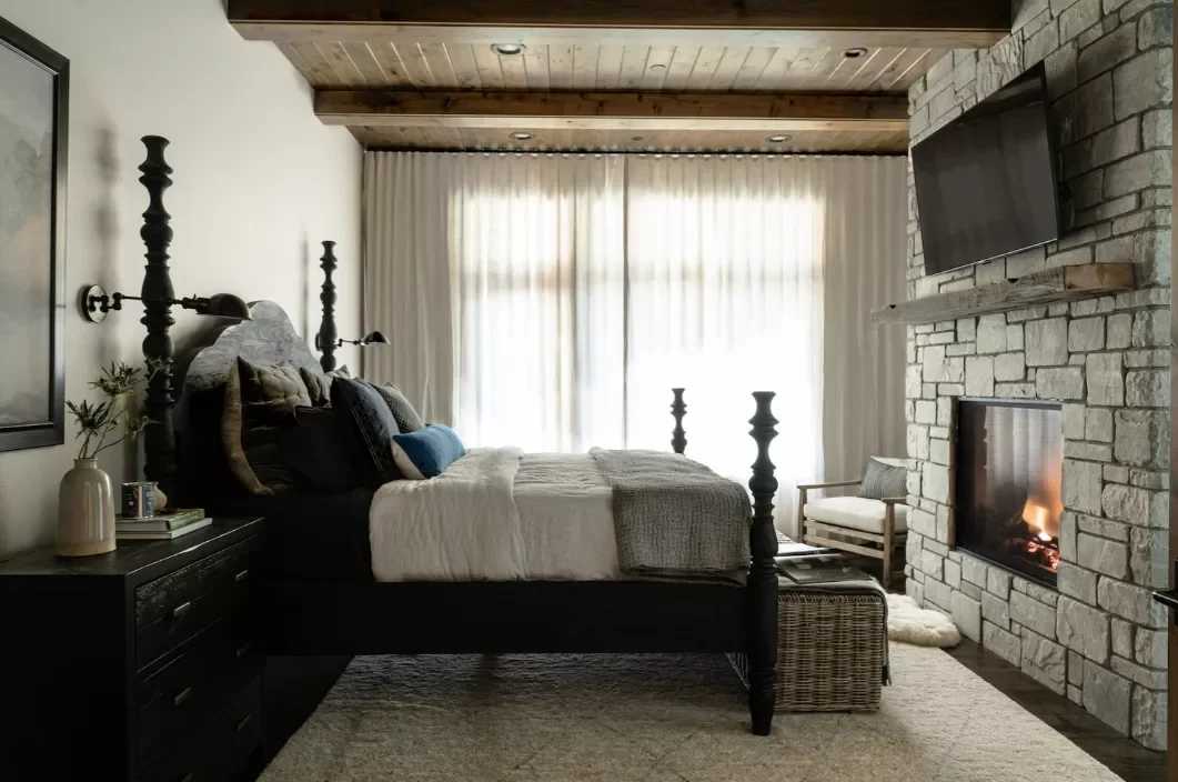 20 Stunning Bedroom Ceiling Designs That Transform Your Space 14 Add Wood Panels