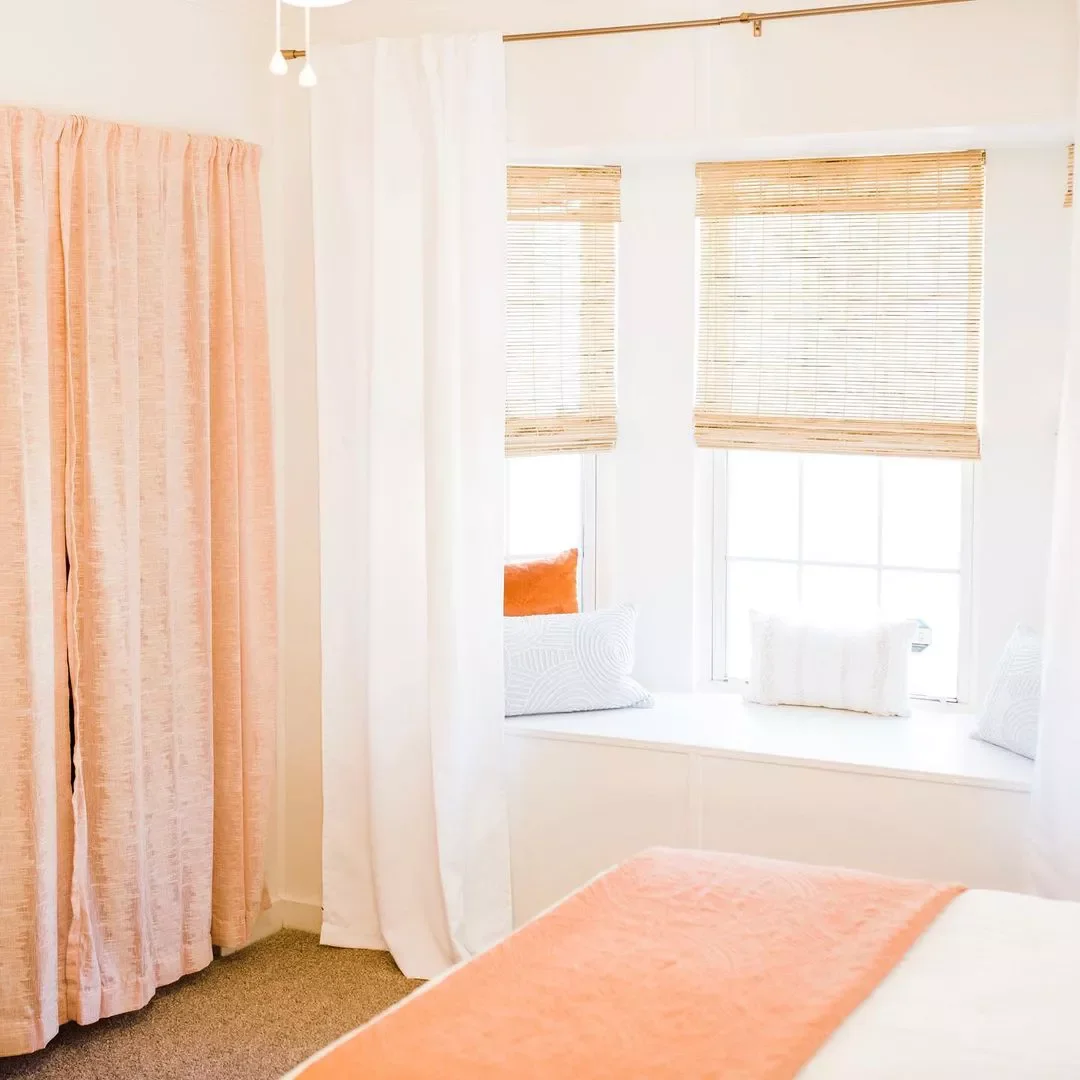 21 Gorgeous Closet Curtain Ideas That Instantly Hide Your Clutter Add a Beachy Element