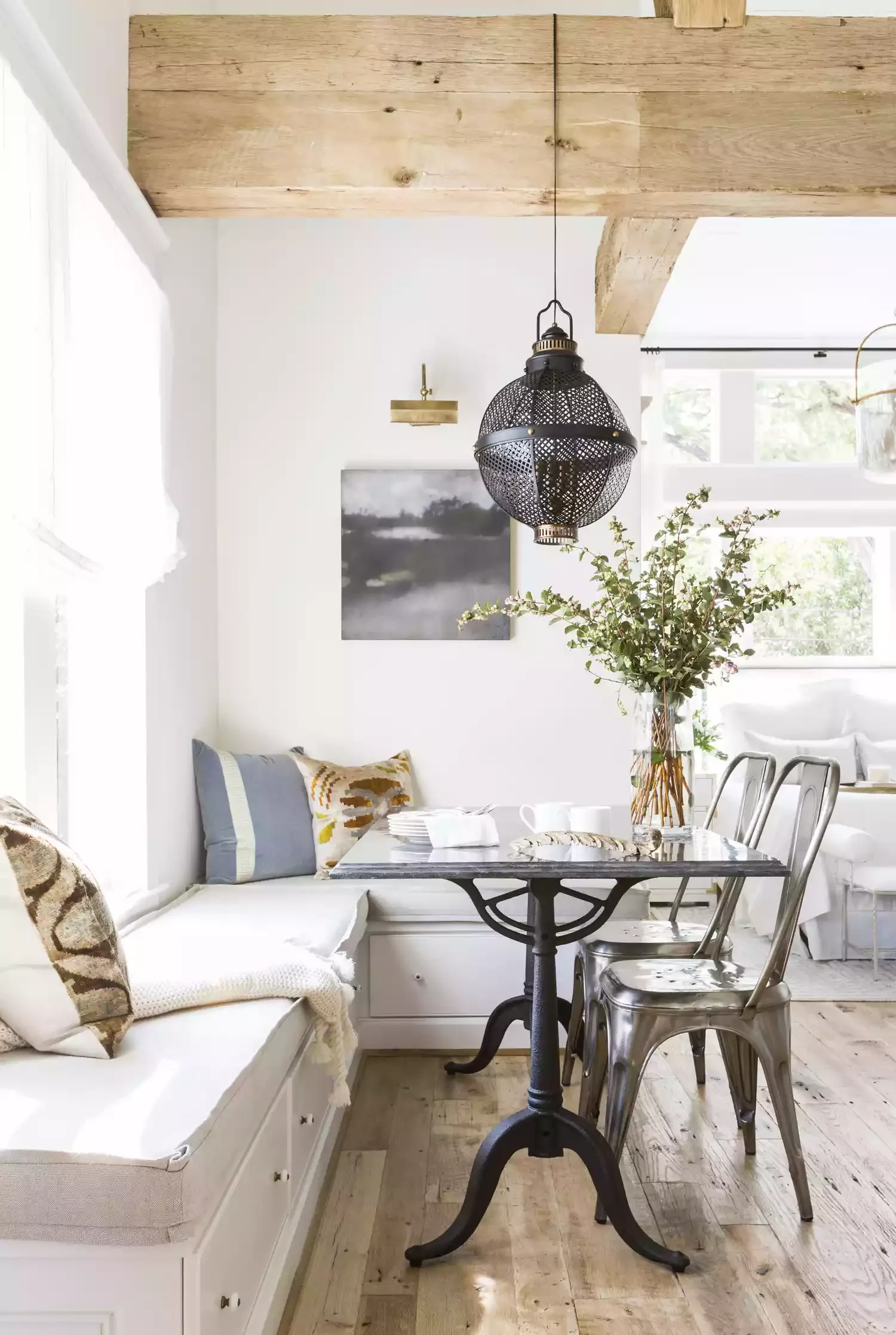 31 Timeless French Country Kitchen Ideas That Blend Rustic Charm with Elegant Style 21 Add a Bistro Table