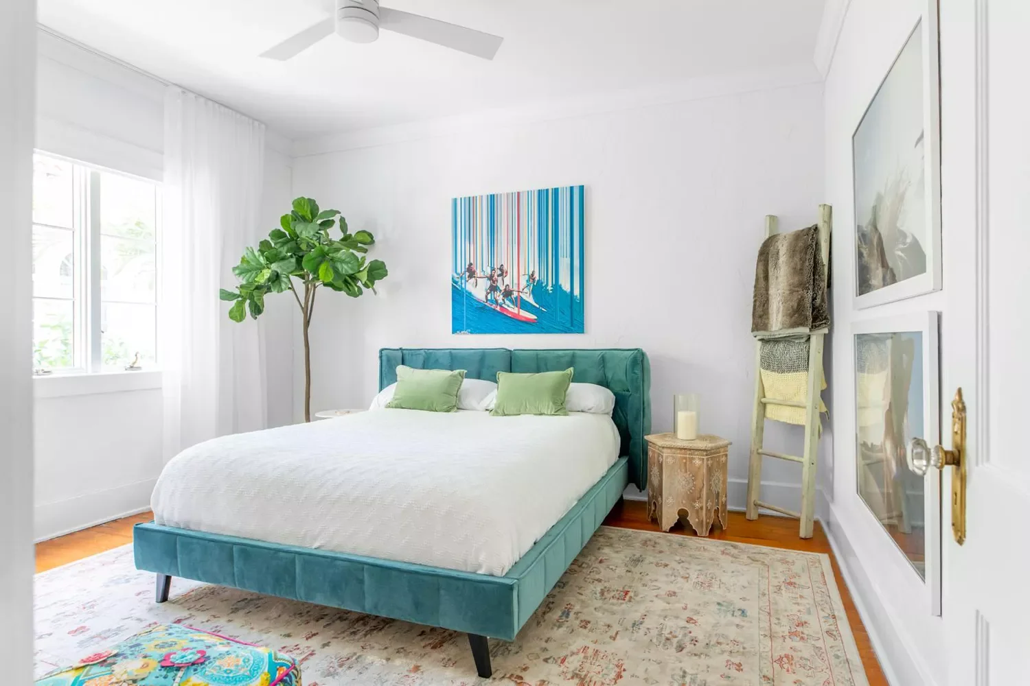 77 Bedroom Design Ideas That Perfectly Balance Personal Style and Sophistication Add a Blanket Ladder