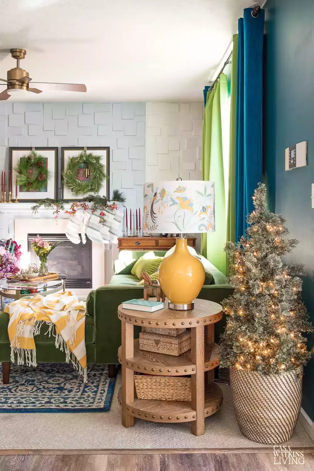 115 Stunning Christmas Decorating Ideas to Transform Your Home This Holiday Season Add a Bonus Basket Tree