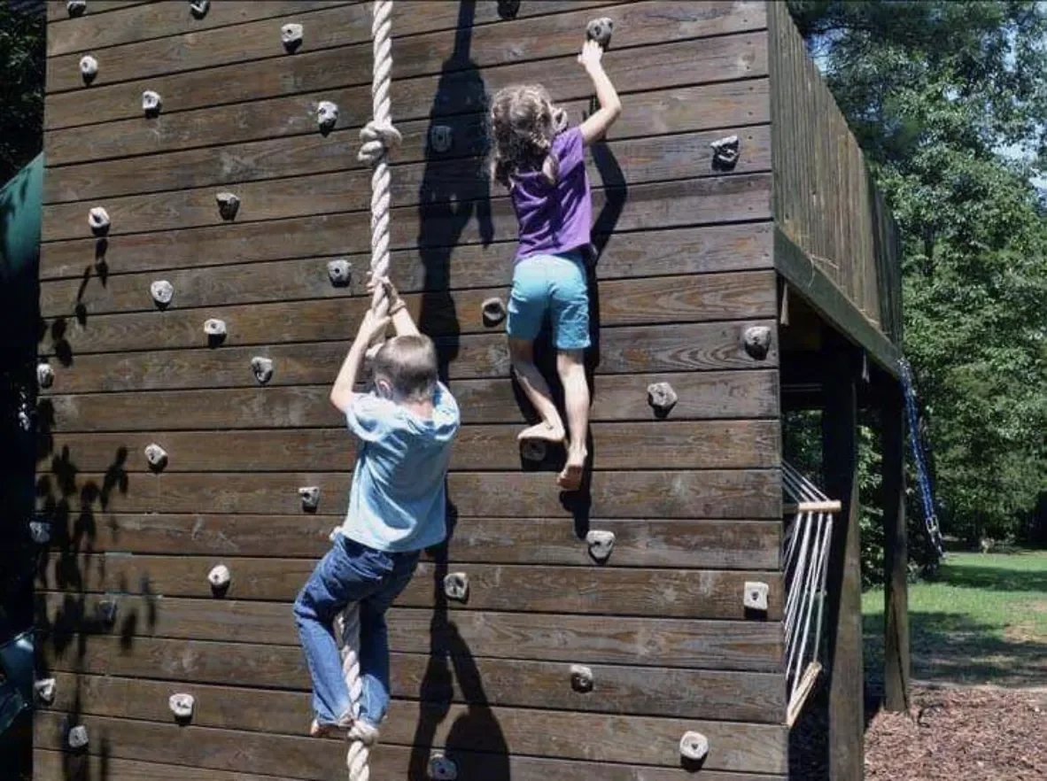 28 Amazing Treehouse Design Ideas That Will Transform Your Backyard 25 Add a Climbing Wall