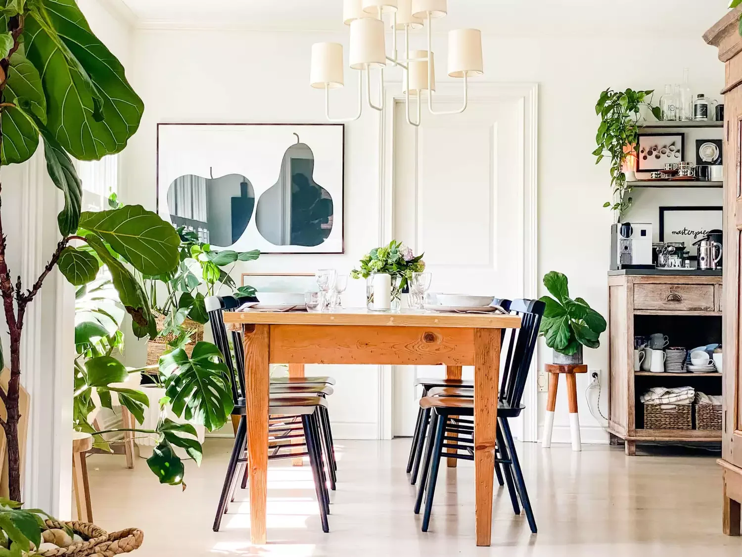 98 Stunning Dining Room Ideas to Transform Your Entertainment Space Add a Coffee Bar